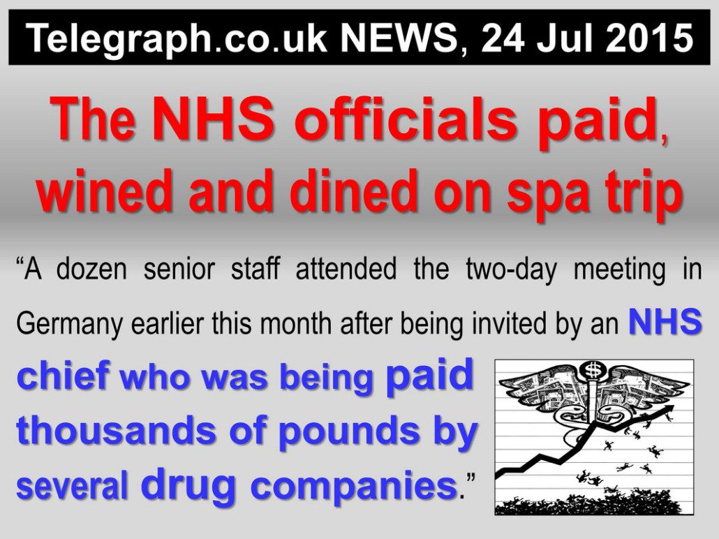 Big pharma & NHS CORRUPTION 