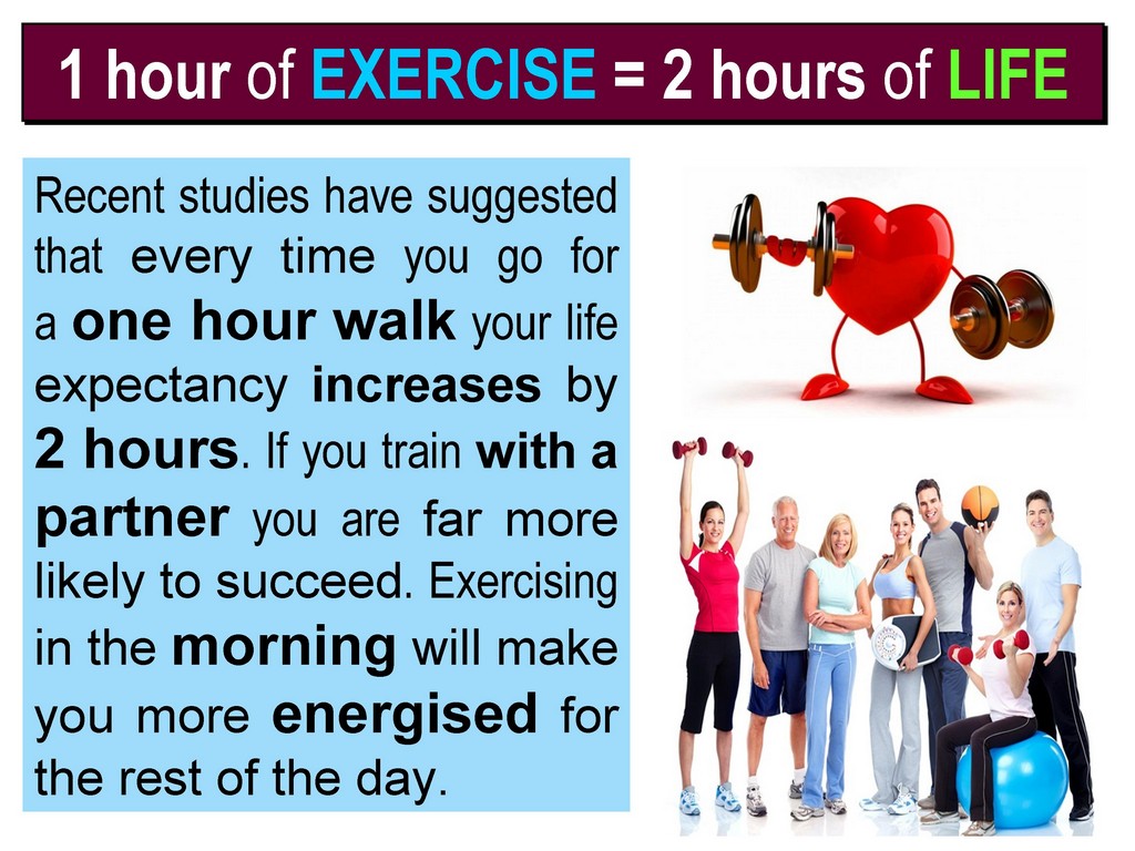 Exercise that works