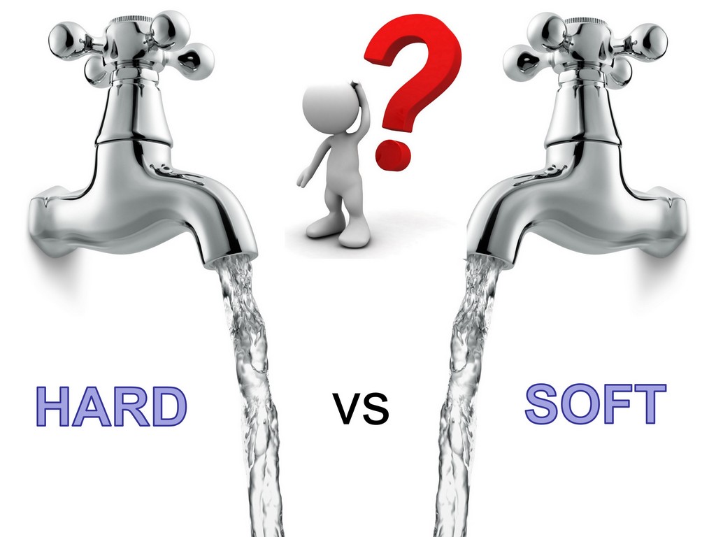 har water vs soft water - distilled water - calcium carbonate