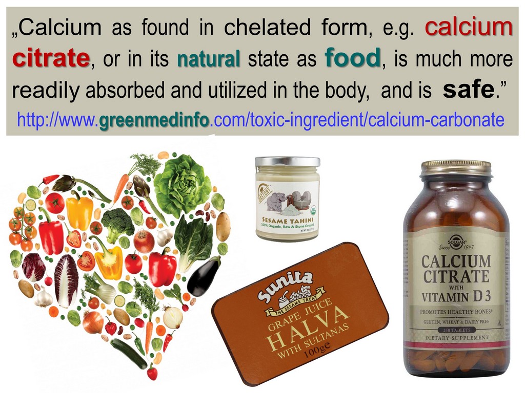 calcium citrate is a good organic calcium