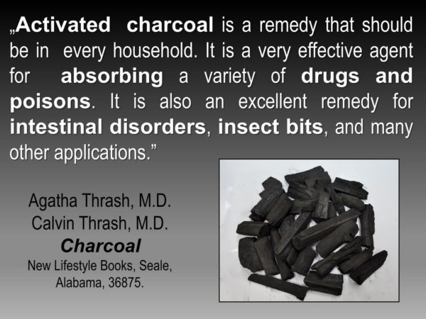 charcoal for Toothache, Tooth Decay, Tooth Inflammation, & Pain after Extraction