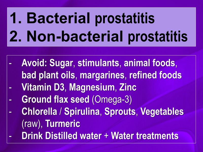 Prostatitis (Inflammation of Prostate) FULL HEALTH SECRETS